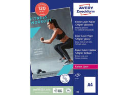 Avery ZWECKforM 1198 Business Colour Laser Papier, A4, beidseitig beschichtet, 120 g/m², 200 Blatt