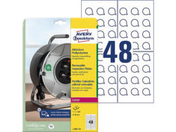 Avery ZWECKforM Prüfplaketten, Ø 20 mm, L7803-10