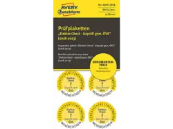 Avery ZWECKforM 6995-2018 PRÜFPL ELEKTRO-CH ÖVE 18-23 NOPEEL Ø30GB