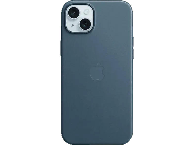 Apple Feingewebe Case mit MagSafe Backcover, für Apple iPhone 15 Plus, Pazifikblau; Schutzhülle