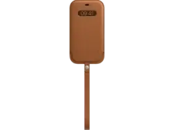 Apple Lederhülle mit MagSafe, für Apple iPhone 12 Pro Max, Braun; Schutzhülle