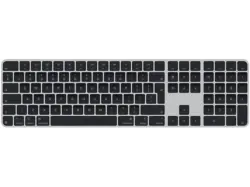 APPLE Keyboard schwarz mit Touch ID und Ziffern­block für Mac Modelle APPLE Chip (Englisch); Tastertur