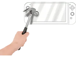 Bigben Tempered Glass Screen Protector Nintendo Switch Lite (BB380361); Schutzglas