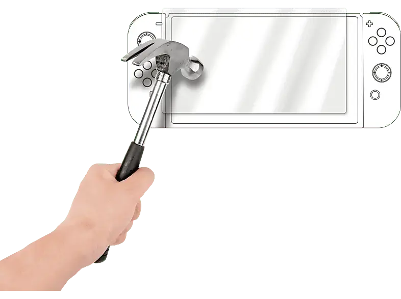 Bigben Tempered Glass Screen Protector Nintendo Switch Lite (BB380361); Schutzglas