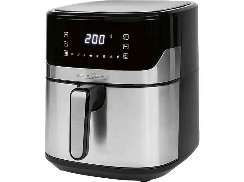 Profi Cook PC-FR 1294H Heißluft-Fritteuse 6,5 l, 1600 Watt, Schwarz
