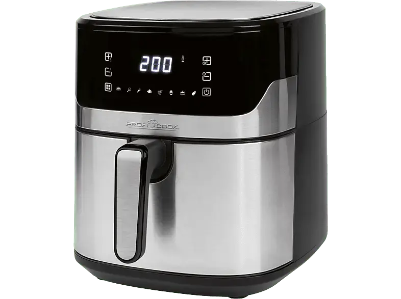 Profi Cook PC-FR 1294H Heißluft-Fritteuse 6,5 l, 1600 Watt, Schwarz