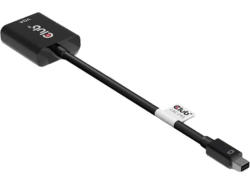CLUB-3D Adapter Mini DisplayPort auf VGA, aktiv, M/F, 1200p/60Hz, Schwarz (CAC-2113)
