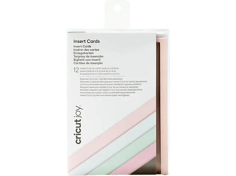 CRICUT Joy™ Insert Cards, Macarons Sampler; Einsteckkarten