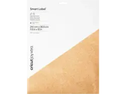 CRICUT Joy Xtra&trade; Smart Label&trade; Papier - permanent (4 Stk.) Kraftpapier-Braun