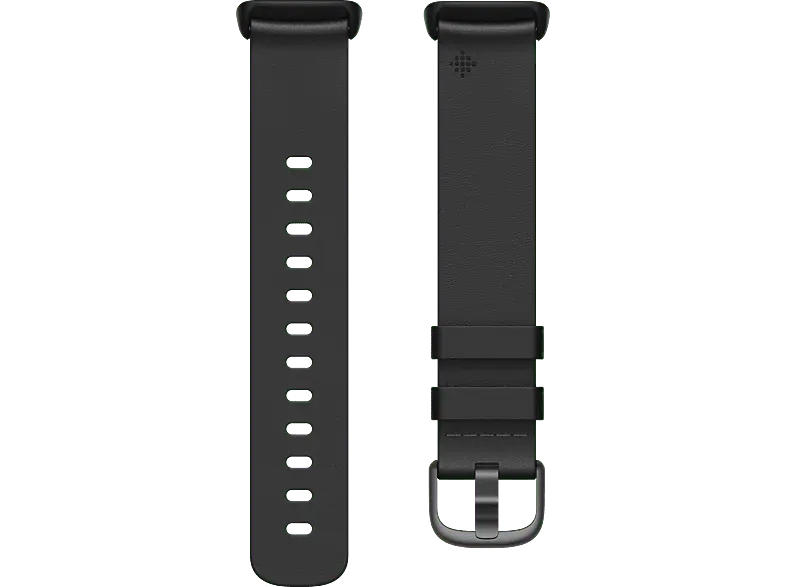 Fitbit Premium Horween® Lederarmband für Charge 5, Small, Schwarz
