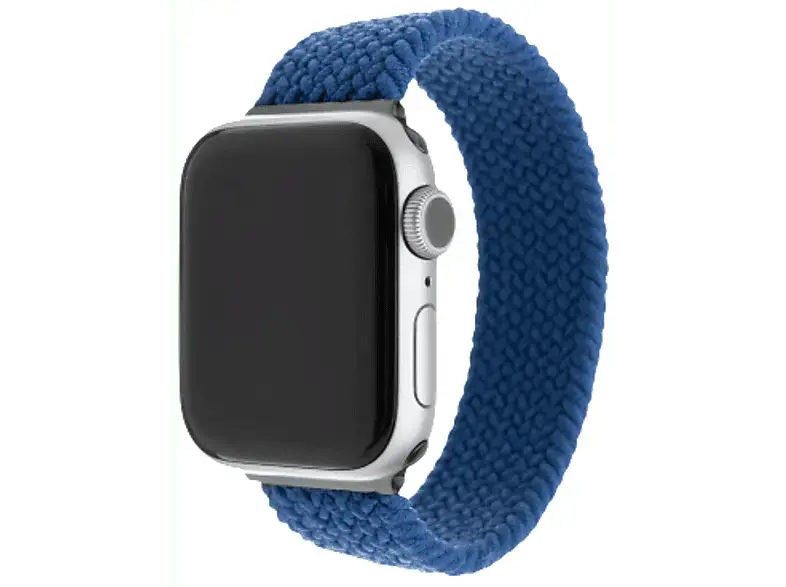 Fixed Nylonarmband für Apple Watch 38/40/41 mm, Größe XS, Blau