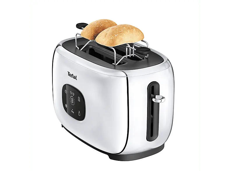 Tefal TT883D Toaster (Silber, 1050 Watt, Schlitze: 2)