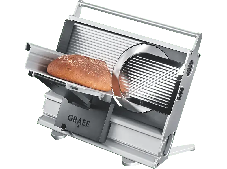 Graef UNA 90 Mobil Silber Exklusive; Mobiler Allesschneider