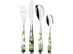 WMF 12.8607.6040 Minions 4-tlg. Kinderbesteck; Kinderbesteck-Set