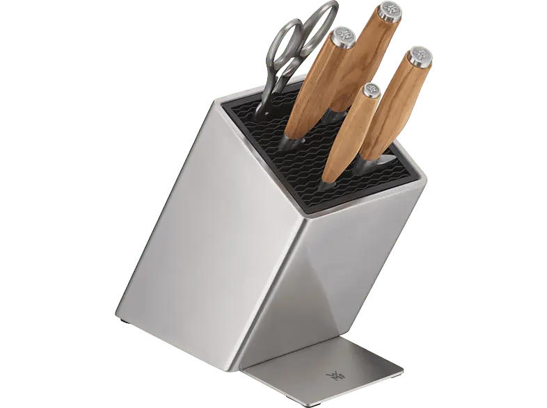 WMF Grand Wood Messer-Set mit FlexTec Messerblock, 6-teilig