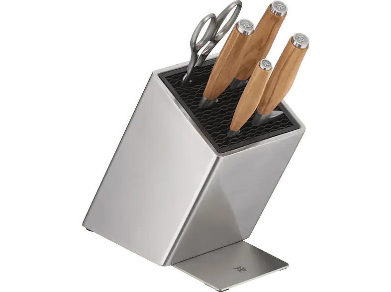 WMF Grand Wood Messer-Set mit FlexTec Messerblock, 6-teilig
