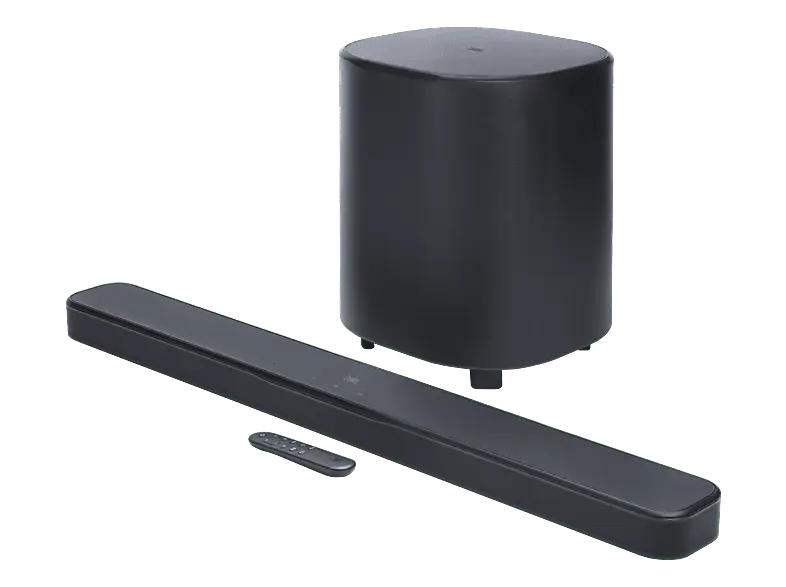 JBL bar 500MK2 5.1-Kanal Soundbar, Dolby Atmos® Surround-Effekte und eine breite Soundbühne für ein einmaliges Entertainment-Erlebnis