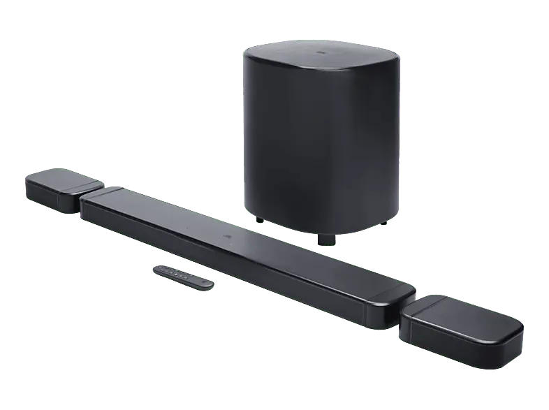 JBL bar 800MK2 7.1-Kanal Soundbar, 3D-Dolby Atmos® Raumeffekten, kräftigem Bass von einem 10-Zoll-Subwoofer und MultiBeam™ 3.0