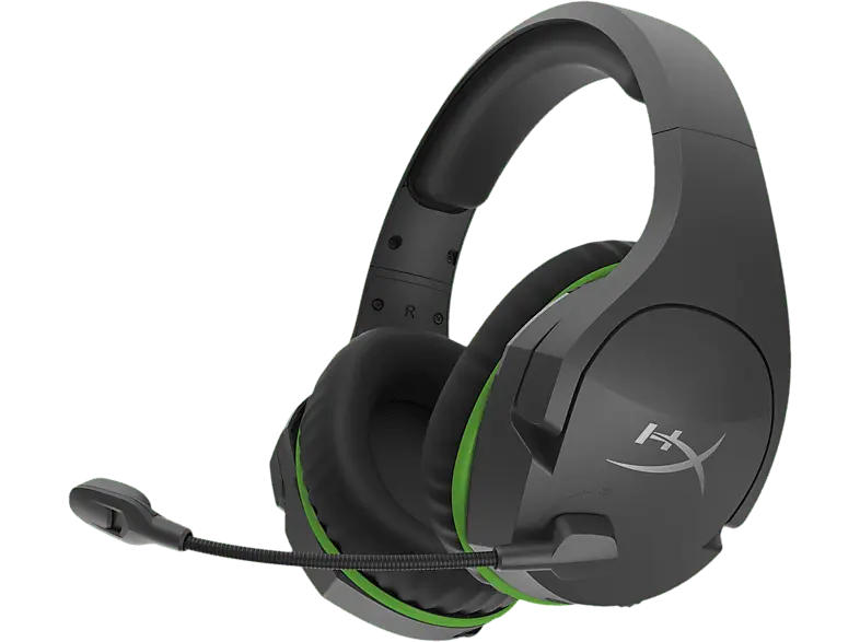 HYPERX Gaming Headset CloudX Stinger Core Wireless, Over-Ear, USB-C, Schwarz/Grün