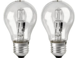 Xavax 112453 Halogen-Glühlampe, E27, 57W, Warmweiß, 2 Stück; Halogenlampe