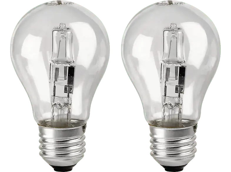 Xavax 112453 Halogen-Glühlampe, E27, 57W, Warmweiß, 2 Stück; Halogenlampe