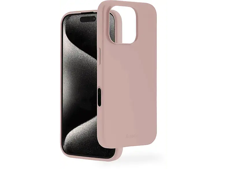 Hama Handyhülle MagCase "Fantastic Feel" Backcover, für Apple iPhone 16, Schwarz Cover