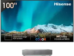 Hisense 100L5HD Laser TV inkl. Soft Daylight Screen; Beamer