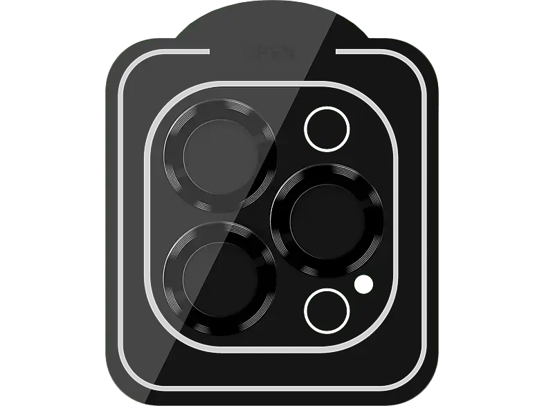 ISY ICP 1007 Kameralinsenschutz Kamera-Schutzglas, für Apple iPhone 16 & Plus