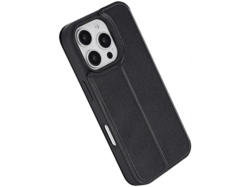ISY ISC-3145 2in1 Walllet Backcover, für Apple iPhone 16 Pro, Schwarz; Handyhülle