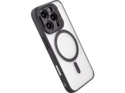 ISY ISC-2452 MagISY Backcover, für Apple iPhone 16 Pro, Smokey black; MagISY Handyhülle