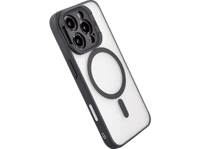 ISY ISC-2452 MagISY Backcover, für Apple iPhone 16 Pro, Smokey black; MagISY Handyhülle