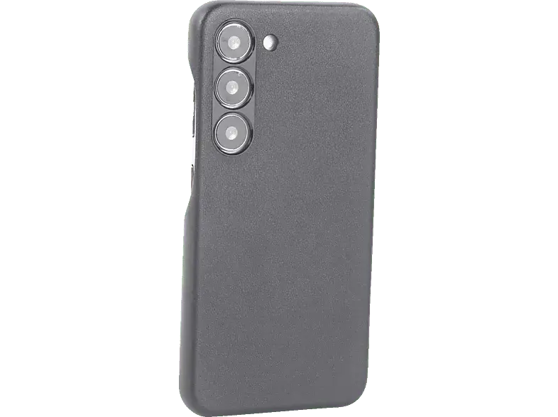 ISY Leder Schutzhülle ISC-3320 Backcover, für Samsung Galaxy S23, Schwarz