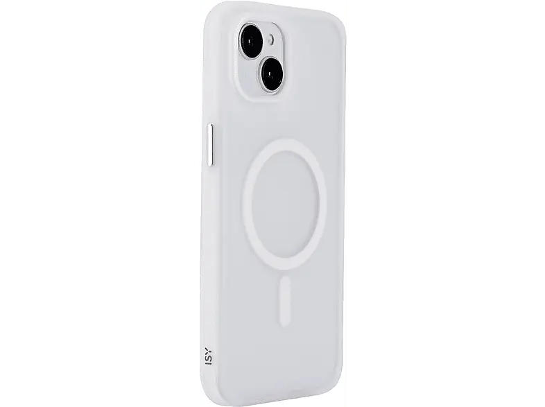 ISY ISC-2446 MagISY Backcover, für Apple iPhone 15 Plus, Smokey White; Handyhülle
