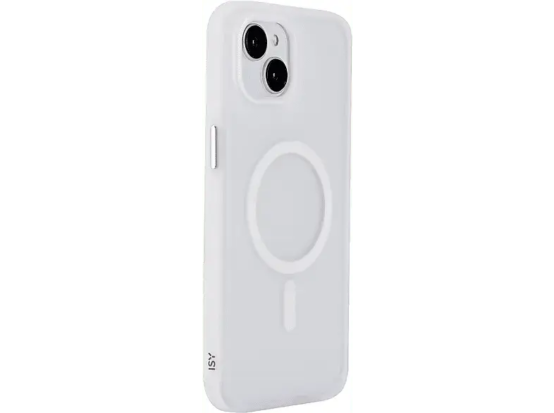 ISY ISC-2446 MagISY Backcover, für Apple iPhone 15 Plus, Smokey White; Handyhülle