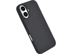 ISY ISC-2350 Silikon Backcover, für Apple iPhone 16 Plus, Schwarz; Handyhülle