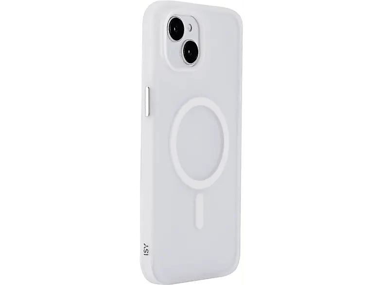 ISY ISC 2443 Backcover, für Apple iPhone 15, Smokey White; Handyhülle