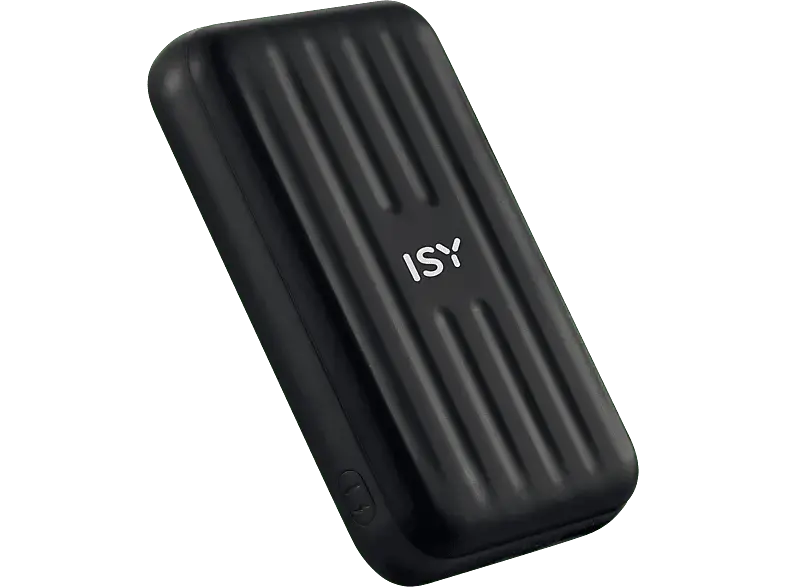 ISY Powerbank IMC 5000, 5000 mAh, Schwarz