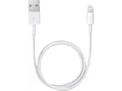ISY Lade-/ Sync-Kabel USB auf Lightning, 1m, Weiß; Ladekabel