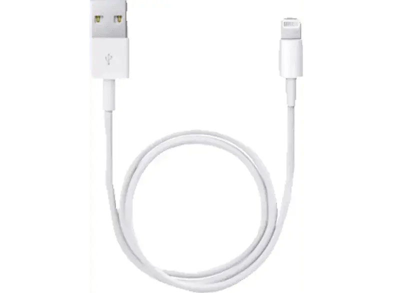 ISY Lade-/ Sync-Kabel USB auf Lightning, 1m, Weiß; Ladekabel