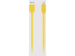 ISY USB-C Lade-/Datenkabel IFC-1800-YL-C, gelb; Ladekabel