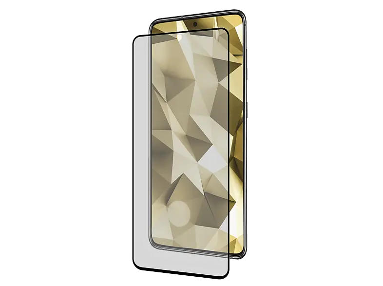 ISY Black Frame Premium Displayschutzglas, für Samsung S21