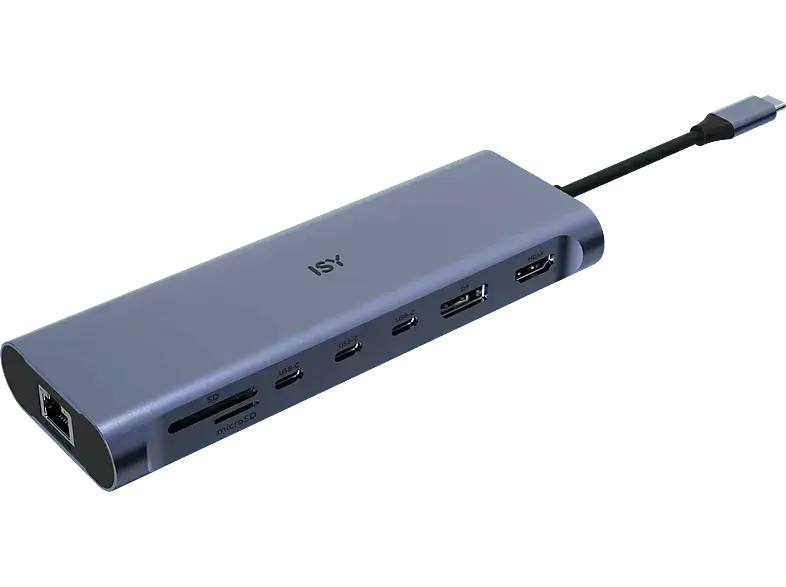 ISY IAD-1036 13-in-1 USB-C; Multiport-Adapter