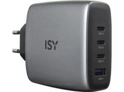 ISY IAC-5140-GY GAN Ladegerät, Grau