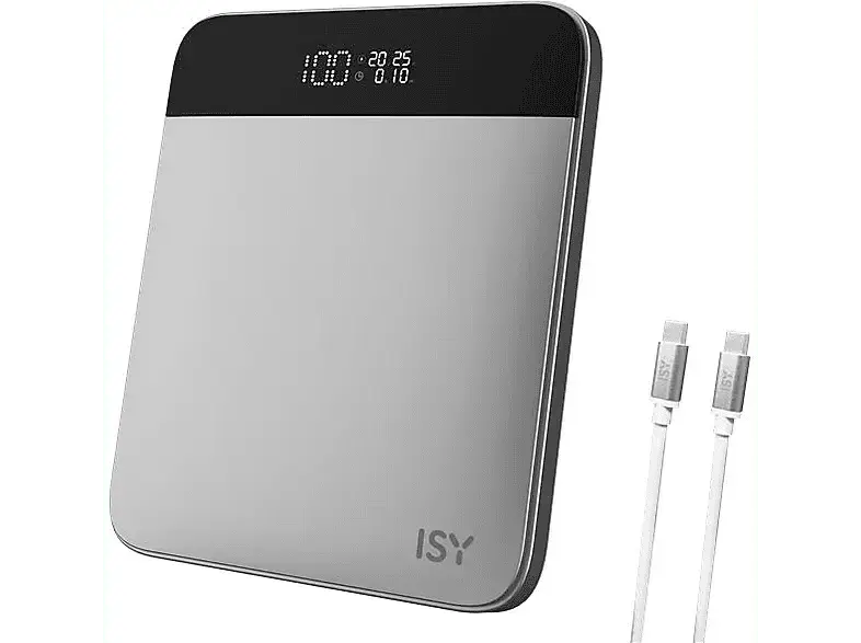 ISY INP-1000 Laptop Powerbank mit USB-Kabel