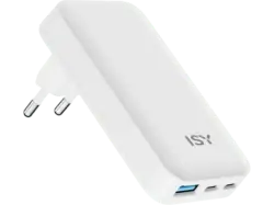 ISY IAC-6065 Flaches 65W Universal GaN-Ladegerät