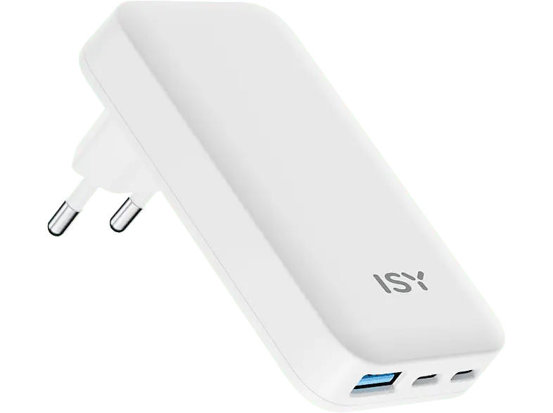 ISY IAC-6065 Flaches 65W Universal GaN-Ladegerät