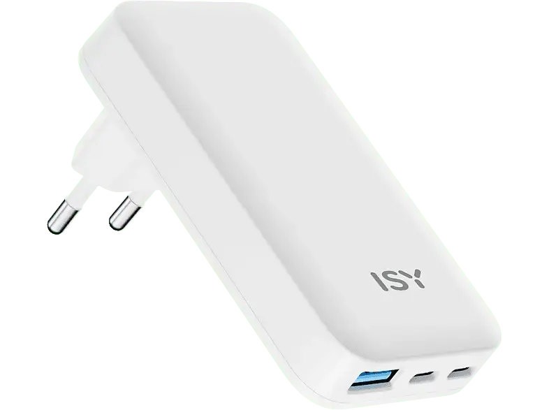 ISY IAC-6065 Flaches 65W Universal GaN-Ladegerät