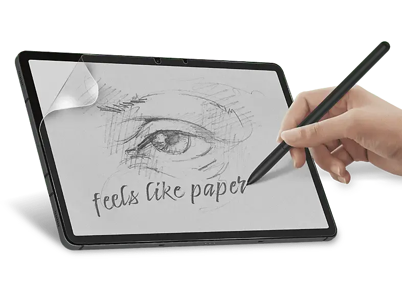 ISY IPG 6204 Retail Paperfeel Displayschutzfolie, für Samsung Galaxy S8