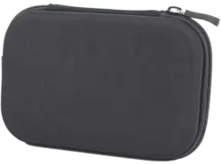 ISY IDB-2200-1 Hartschalen Hülle für externe Festplatten, recyceltes Pet, Schwarz; RPET Hartschalen Hülle für externe Festplatten