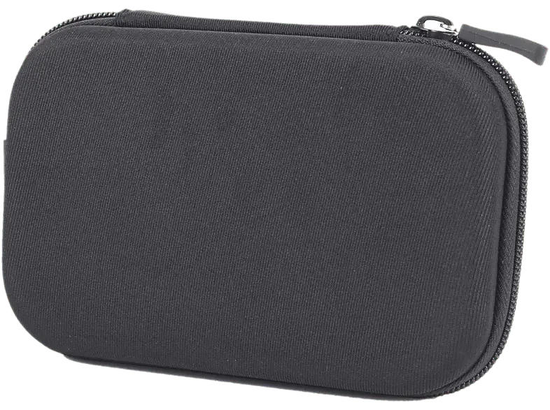 ISY IDB-2200-1 Hartschalen Hülle für externe Festplatten, recyceltes Pet, Schwarz; RPET Hartschalen Hülle für externe Festplatten